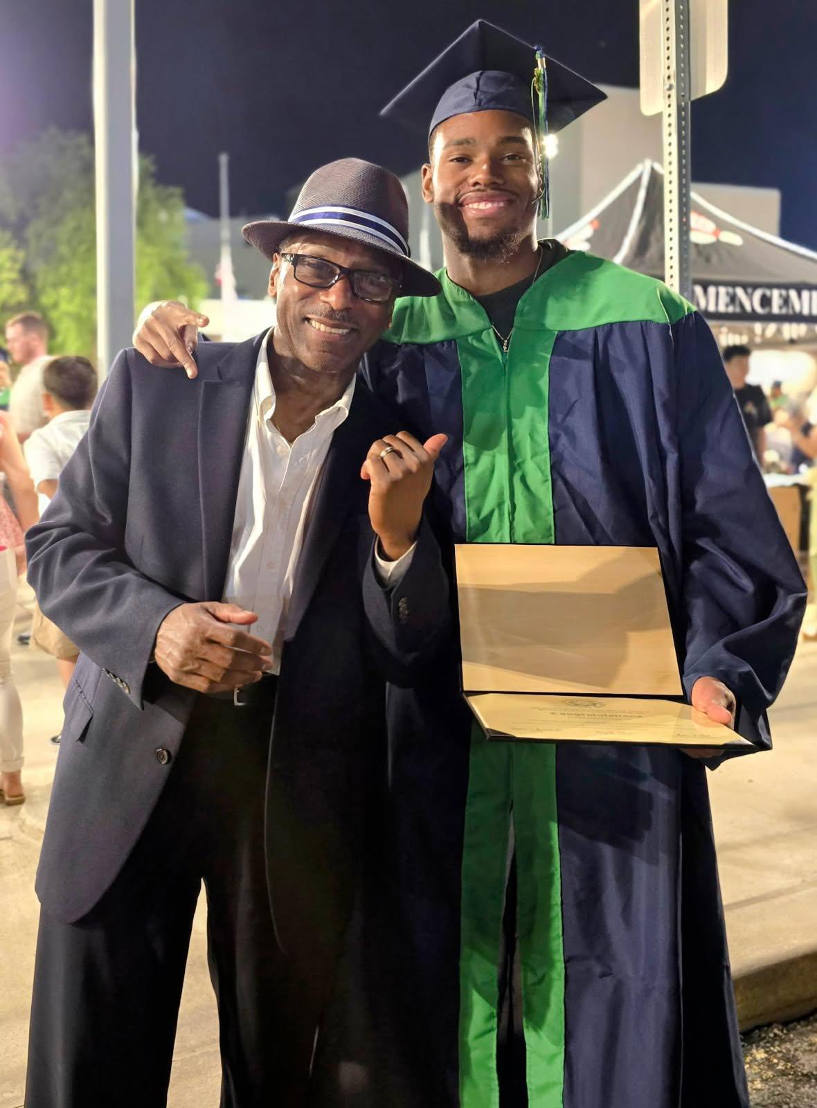 Myles Del Tech Graduation May 2025